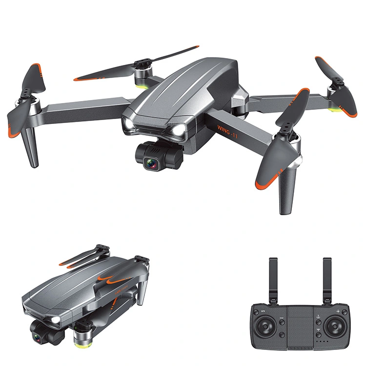 5G sulankstomas bešepetis GPS Gimbal RC dronas